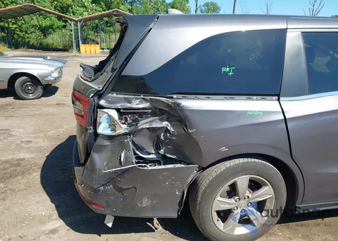 2019 Honda Odyssey Ex-L from USA, damaged, VIN 5FNRL6H72KB006129